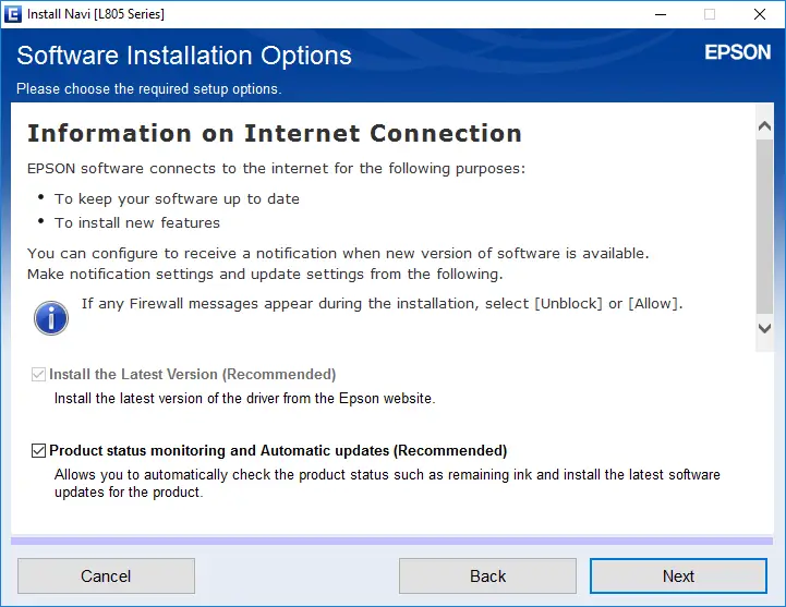 Installing the driver for Epson LQ-680 Pro step 1