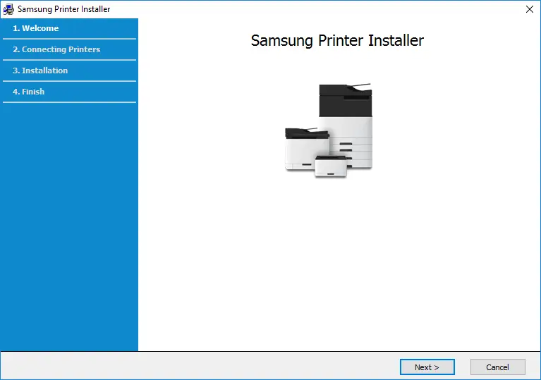 Installing the driver for Samsung SCX-4220