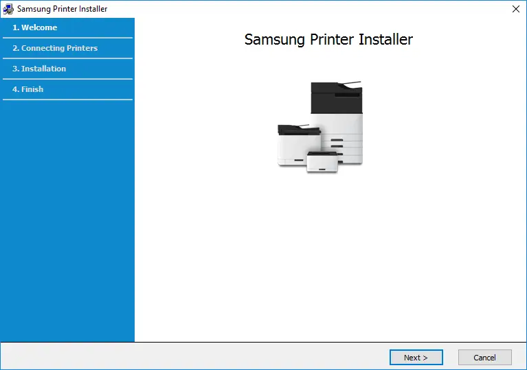 Installing the driver for Samsung X3220