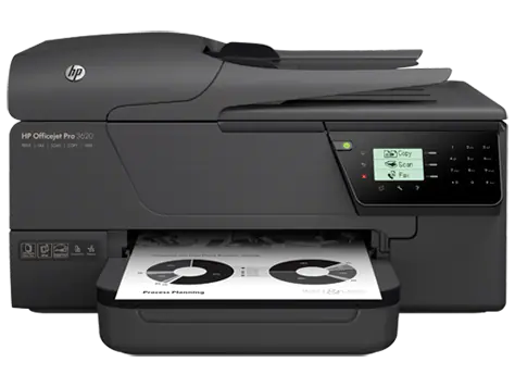 HP Officejet Pro 3620 Black &­ White